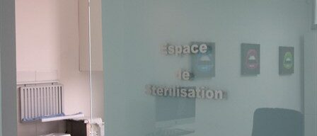 Espace de stérilisation
